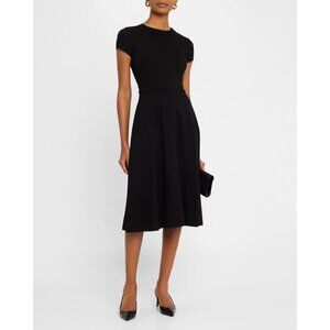 Emporio Armani Milano Jersey Midi Dress Size 12 US